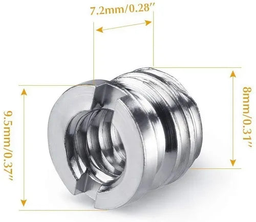 Convertidor de Rosca  1/4"-20 a 3/8"