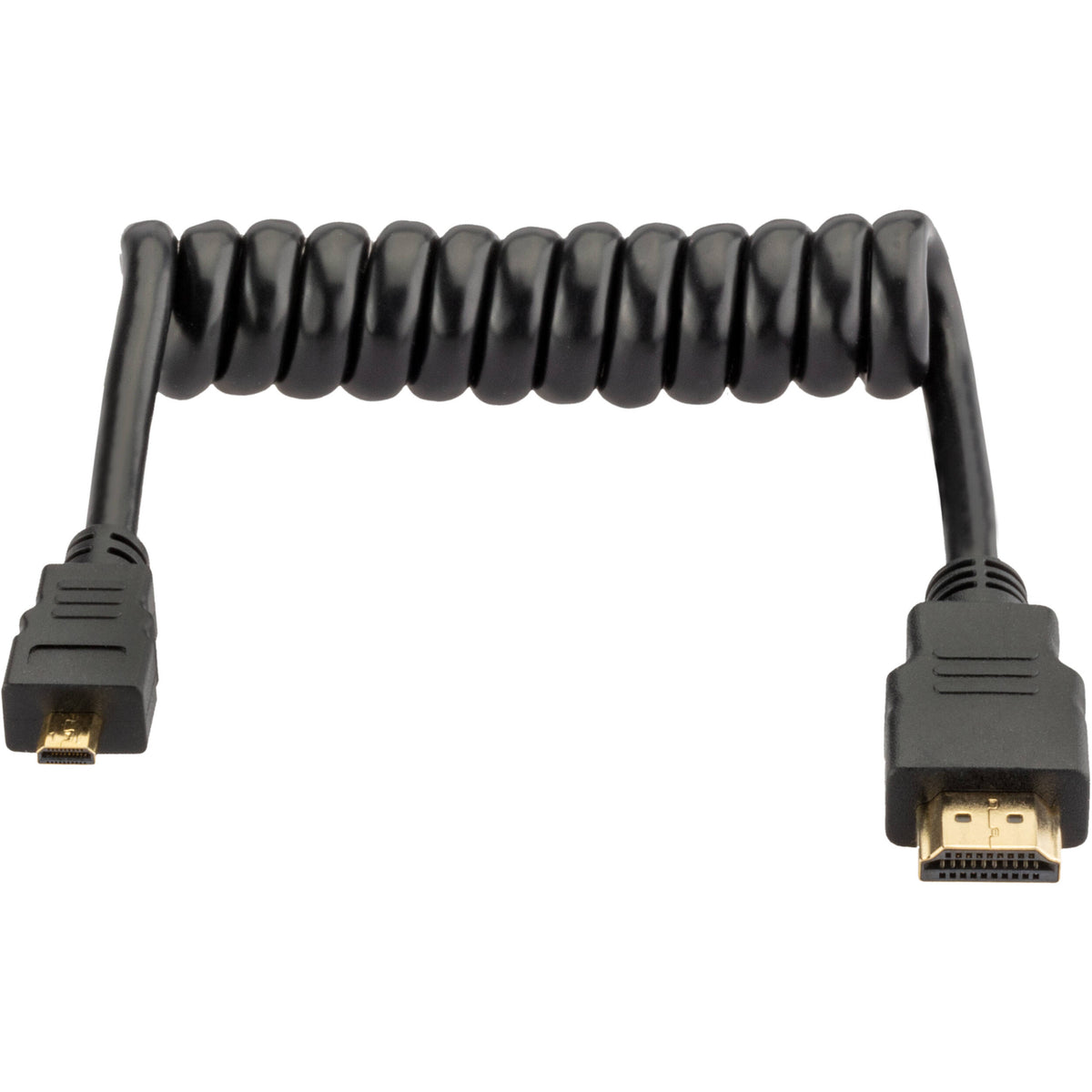 Cable Elvid HDMI a Micro HDMI 4k Espiral de 28 a 91 cms HDMIAD-030-C