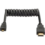 Cable Elvid HDMI a Micro HDMI 4k Espiral de 28 a 91 cms HDMIAD-030-C