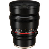 Kit de 4 Lentes Rokinon Cine DS Lens Montura Sony E (16mm, 35mm, 50mm y 85mm) 2