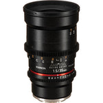 Kit de 4 Lentes Rokinon Cine DS Lens Montura Sony E (16mm, 35mm, 50mm y 85mm)