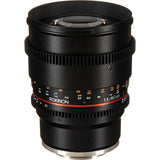 Kit de 4 Lentes Rokinon T1.5 Cine DS montura Sony E (24mm, 35mm, 50mm y 85mm) 5