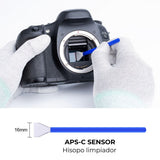 Kit de Limpieza de Sensor APS-C 16mm K&F Concept 6