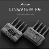 Sistema de transmisión de Video Inalámbrico ACCSOON CineView HE 2