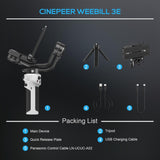 Estabilizador Zhiyun Cinepeer Weebill 3E 5