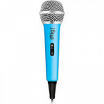 Micrófono Mano IK Multimedia Irig Mic Azul para celular 3.5mm