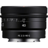 Lente Sony FE 40 mm F2.5 G (SEL40F25G) 2