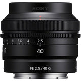 Lente Sony FE 40 mm F2.5 G (SEL40F25G) 3