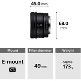 Lente Sony FE 40 mm F2.5 G (SEL40F25G) 7