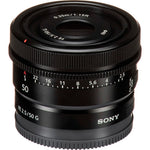 Lente Sony FE 50mm f/2.5 G
