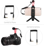 Micrófono Shotgun Acemic CAM20 para cámara y smartphone