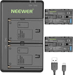 Kit de Cargador Doble y 2 baterías NPF-970 Neewer