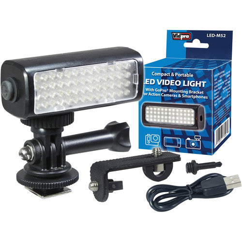 Lámpara LED para Celular/Action Cam Vidpro LED-M52