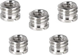 Adaptador de micro tornillo CAMVATE hembra de 1/4"-20 a 3/8"-16 macho 1