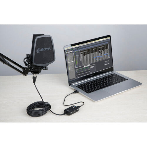 Audio Adaptador Boya BY-BCA70 Micrófonos XLR a Celulares