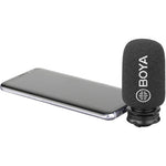 Micrófono Shotgun Boya BY-DM100 USB Tipo-C para Android