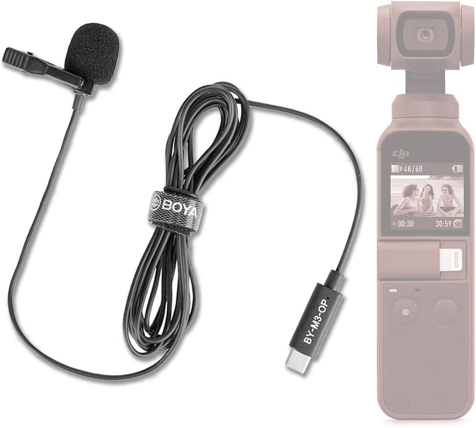 Micrófono para DJI Osmo Pocket Boya BY-M3-OP