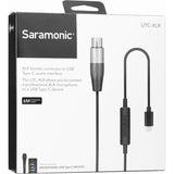 Cable Convertidor Saramonic UTC-XLR  XLR a USB-C 8
