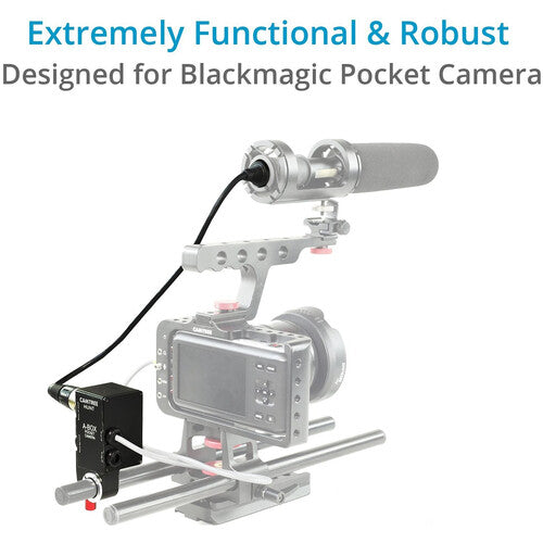 Convertidor de Audio para Blackmagic Pocket camera (CH-ABOX-BMPC)