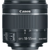 Lente Canon EF-S 18-55mm f/4-5.6 IS STM 2