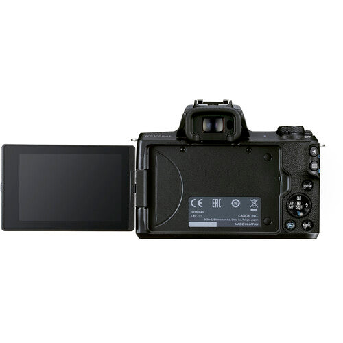 Cámara Canon EOS M50 Mark II mirrorless EF-M 15-45mm