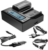 Cargador Dual digital Neewer para NPF 2
