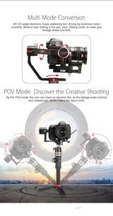Estabilizador AFI 3-Axis Handheld DSLR Camera 6