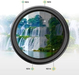 Filtro Fader Densidad Neutra (ND) 62mm Polaroid 3