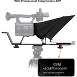 Teleprompter GVM TQ-M para Tablet y Smartphone (con control y App)