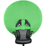 Fondo Redondo Verde Chromagreen Faithwinning para Silla de 142 cms