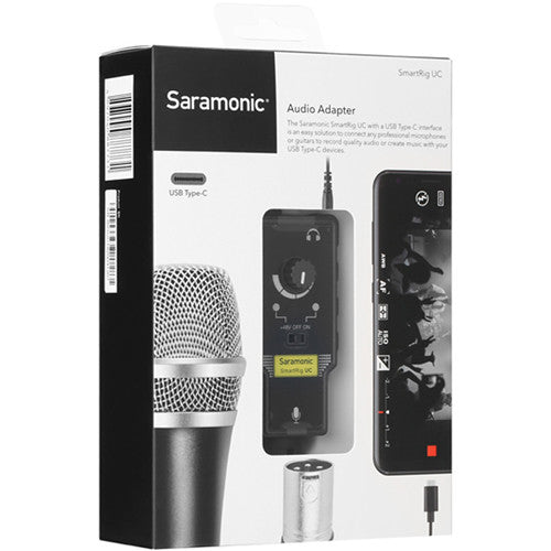 Interfase Saramonic SmartRig UC 1 Channel para USB-Type C