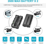 Kit de Cargador Neewer USB  y 2 baterías NP-F550 Neewer 4