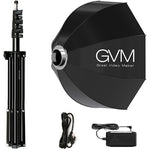 Kit GVM Softbox  LS-P80S con Lámpara Led y Pedestal