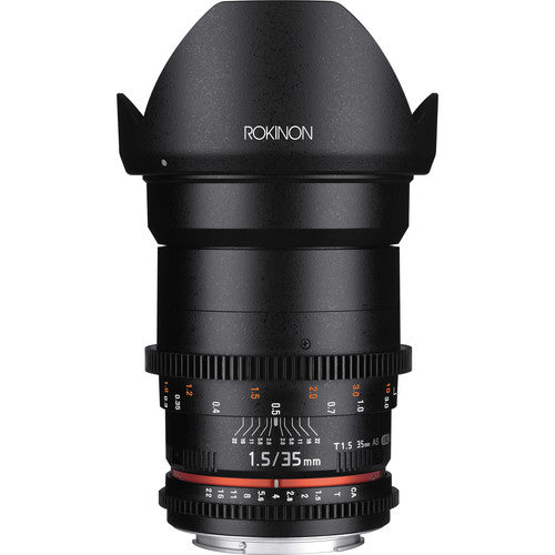 Lente Rokinon 35mm T1.5 Cine DS Lens Montura Canon