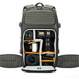 Estuche Lowepro Flipside Trek BP 450 AW Gris y Verde 3