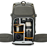 Estuche Lowepro Flipside Trek BP 450 AW Gris y Verde 5