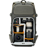 Estuche Lowepro Flipside Trek BP 450 AW Gris y Verde 6