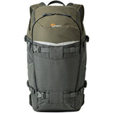 Estuche Lowepro Flipside Trek BP 350 AW Gris y Verde 1