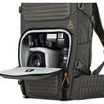 Estuche Lowepro Flipside Trek BP 350 AW Gris y Verde