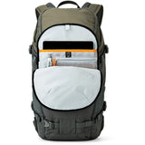 Estuche Lowepro Flipside Trek BP 350 AW Gris y Verde 8