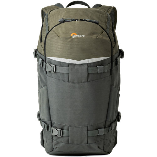 Estuche Lowepro Flipside Trek BP 350 AW Gris y Verde