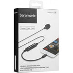 Micrófono Lavalier Saramonic LavMicro-DI Lightning para iOS