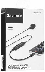 Micrófono Lavalier Saramonic LavMicro-UC USB Tipo-C para Android