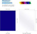 Kit de 8 Filtros de color Neewer para Lámpara Led 660