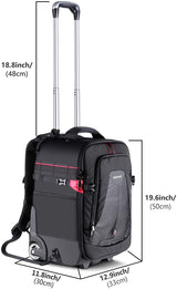 Mochila con Ruedas Neewer 2 en 1 2