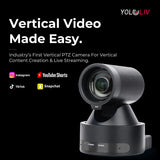 Cámara PTZ Yololiv Verticam 12x 6