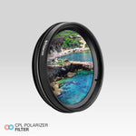 Filtro Circular Polarizado (CPL) 52mm Polaroid PLFILCPL52