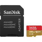 Tarjeta SanDisk Extreme microSDXC de 256GB V30 U3
