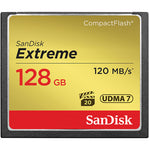 Tarjeta Sandisk Extreme 128GB Compact Flash