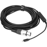 Cable Convertidor Saramonic LC-XLR XLR a Lightning para iOS 4